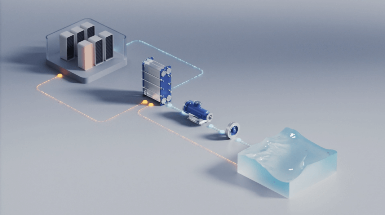 data center cooling with natural water