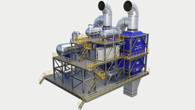 Exhaust gas economizer
