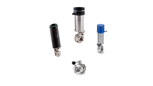 Butterfly valves range